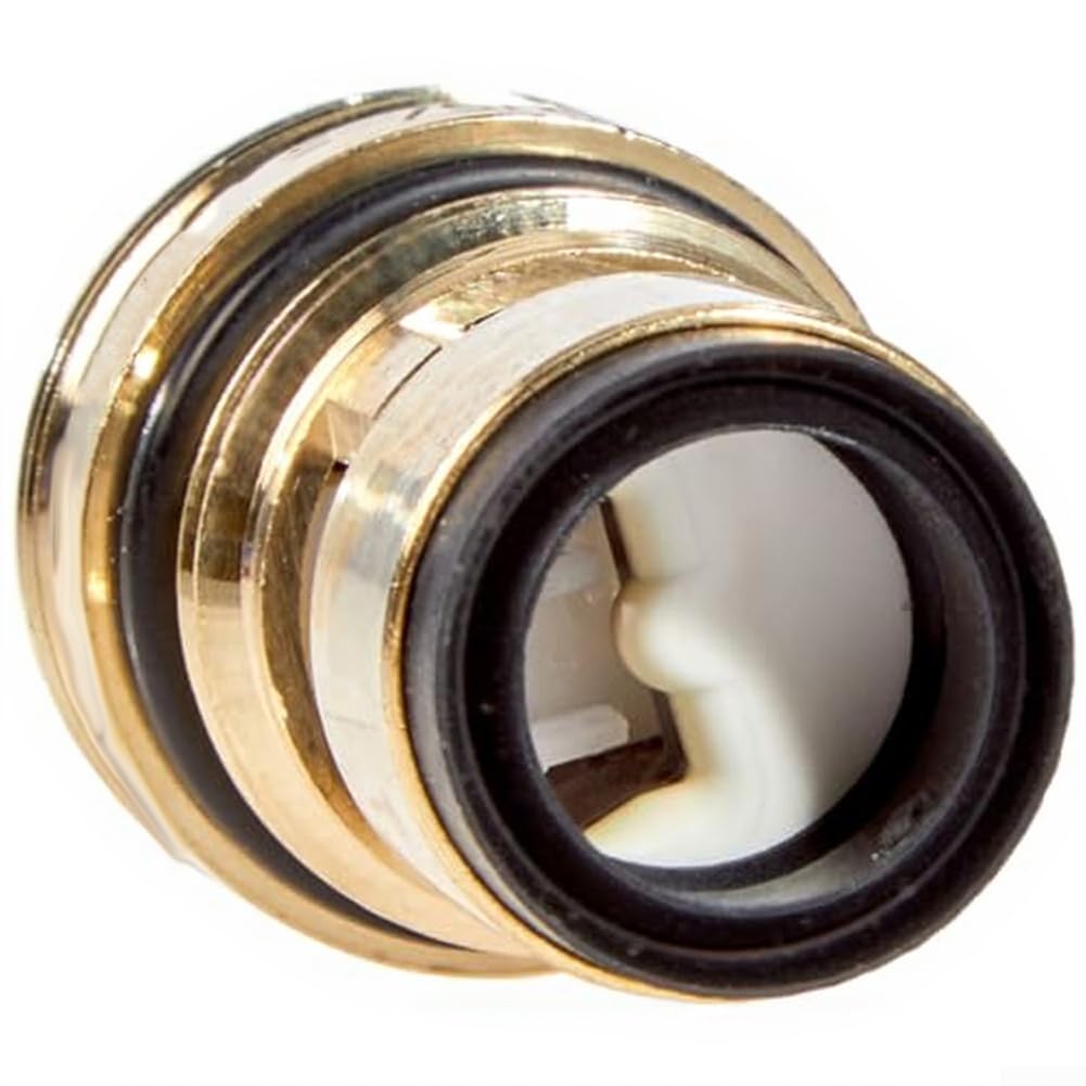 45346000 Cartouche thermostatique pour GROHE 1/2" avec rondelles d'étanchéité en céramique, angle de rotation 180°, cartouche laiton pour thermostat de douche, robinet de salle de bain