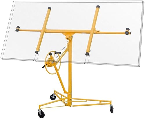 Stark Drywall - Elevador de pared de 11 pies altura ajustable color amarillo