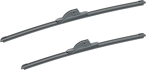 SAFELITE Paquete de 2 limpiaparabrisas de 21 y 18 pulgadas, repuesto automotriz para Toyota, Pontiac, Subaru, Kia, Mazda, Dodge, modelos años