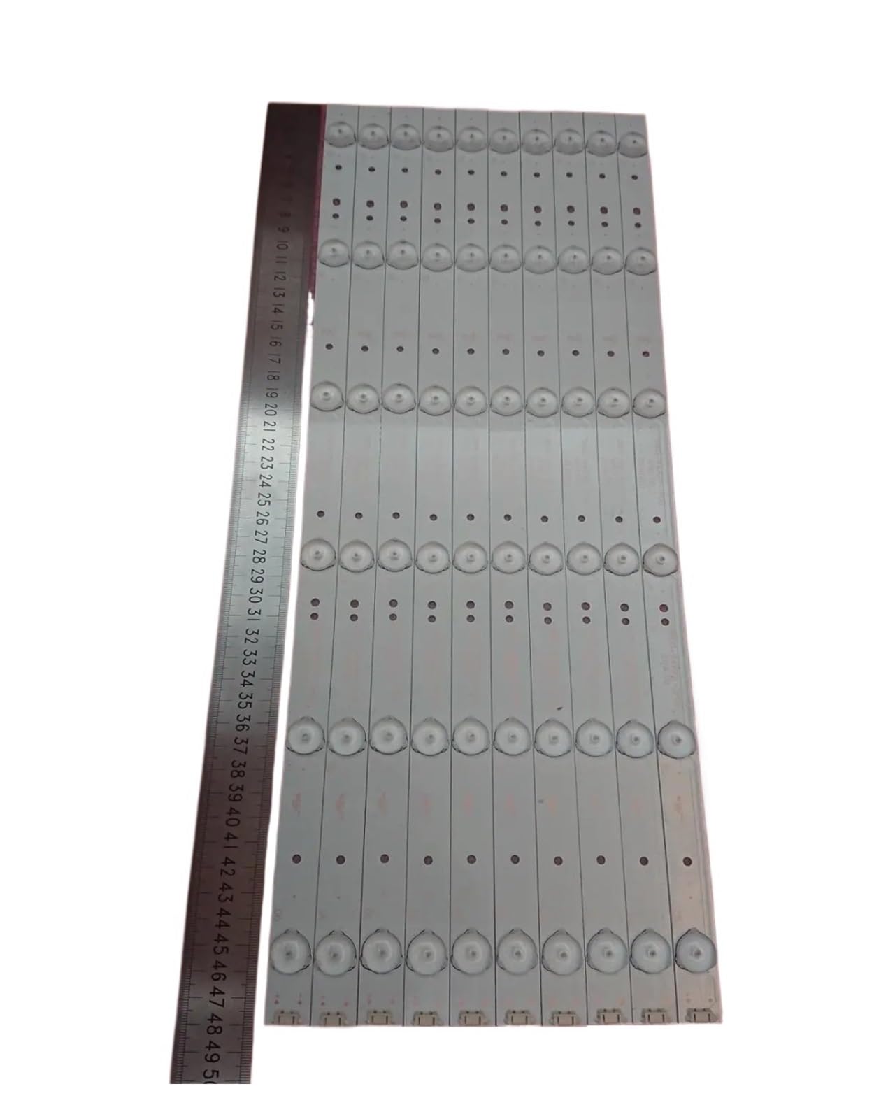Tira de LED para iluminación trasera con disipación de aluminio para 49E360E 7