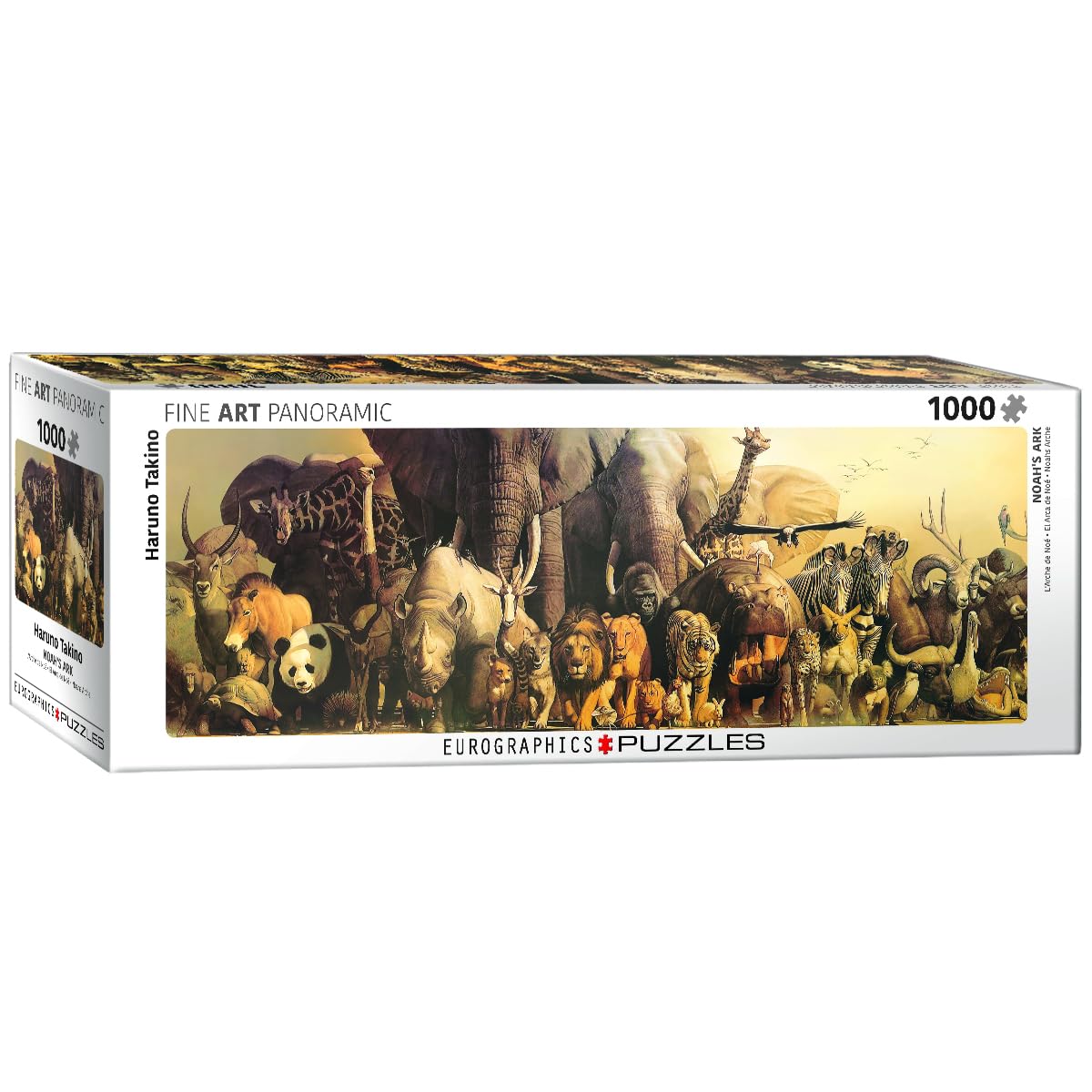 Noah's Ark Panoramic by Haruo Takino 1000-Piece Puzzle