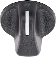 Vista 2 de NewYall Calentador HVAC Ventilador de CA, temperatura, perilla del interruptor de velocidad del ventilador o perilla de control selector