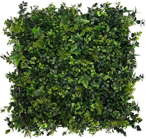 GreenSmart Decor Artificial Foliage Moss Leaf Wall Panel Set of 4