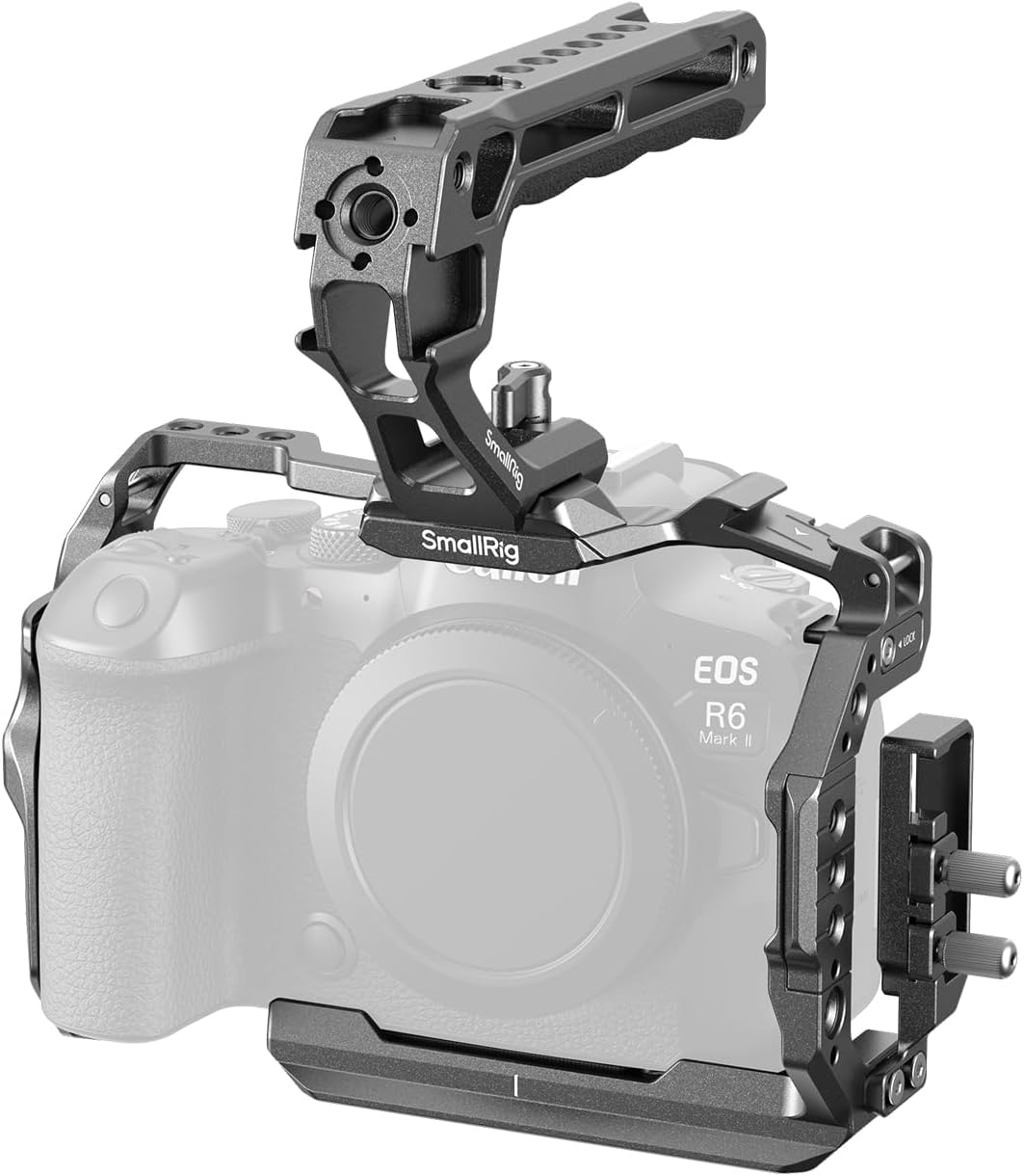 Amazon.com : SmallRig R6 II Hawklock Camera Cage Kit for Canon R6 Mark ...