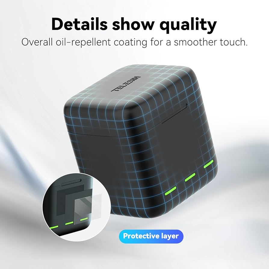 Amazon.com: TELESIN Battery Charger Kit for GoPro Hero 12 11