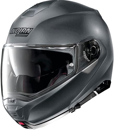 Nolan N100-5 Casco modular sólido para motocicleta plano Vulcan XXL