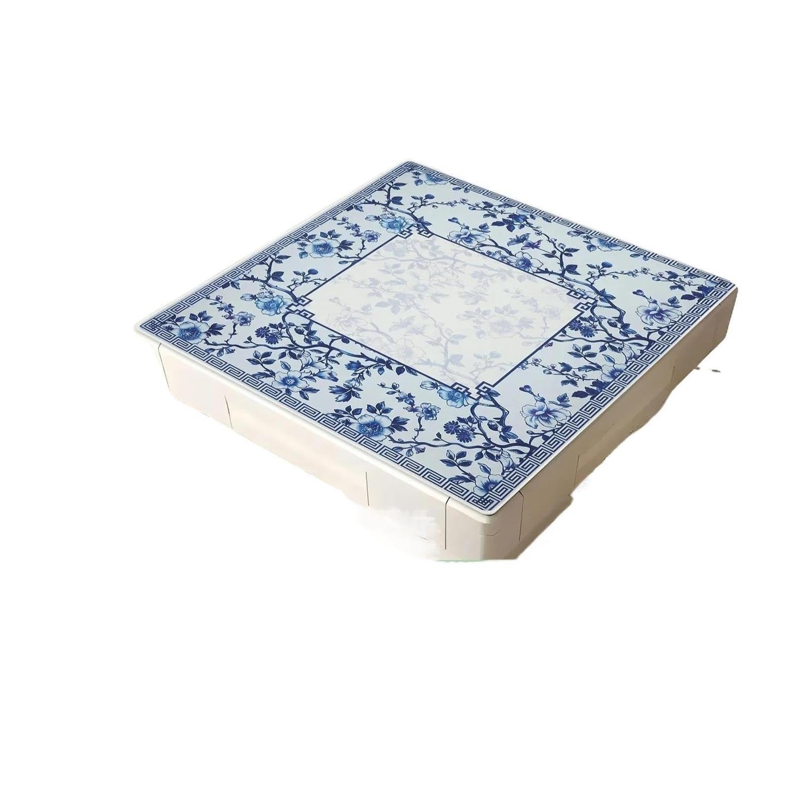 Tappeto Mahjong Tappetino da tavolo Mahjong Carte poker Nove gioco in gomma antiscivolo(Pink)