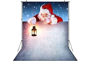 Aperture 5x7ft Christmas Santa Claus Backdrop