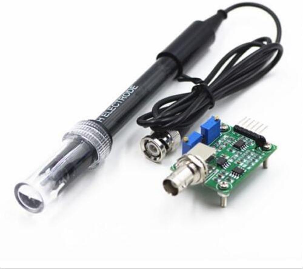 GAOHOU Liquid PH0-14 Value Detect Sensor Module + PH Electrode Probe BNC For Arduino
