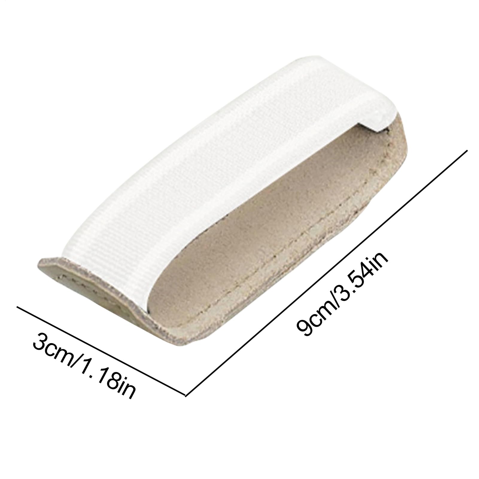 Correas elásticas para cubiertos, soporte para utensilios de 3.54 x 1.18 x 0.39 pulgadas, ayuda para comer, ajuste cómodo ajustable, asistencia diaria para comer para ancianos o usuarios de agarre