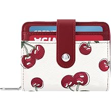 Sunwel Fashion Cute Fruit Prints Wallet for Women Girls CHERRY