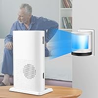 Vista 1 de Alarma de Sensor de Cama y Prevención de Caídas para Ancianos/Demencia, Buscapersonas de Sensor de Movimiento para Cuidadores con 5 Niveles