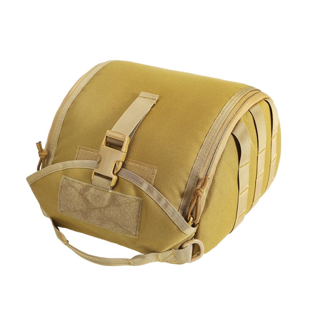 Bolsa para casco deportivo, ligera, antiarañazos, para casco Molle, Airsoft, bolsa de almacenamiento acolchada para deportes, caza, tiro, combate