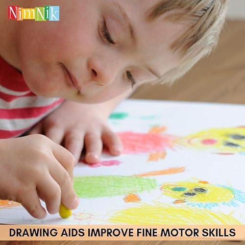 Miniatura 6 de Nimnyk Estuche de arte para niños de 9 a 12 años – 150 piezas de juegos de arte para niños | Suministros de arte para colorear para niñas y niños,