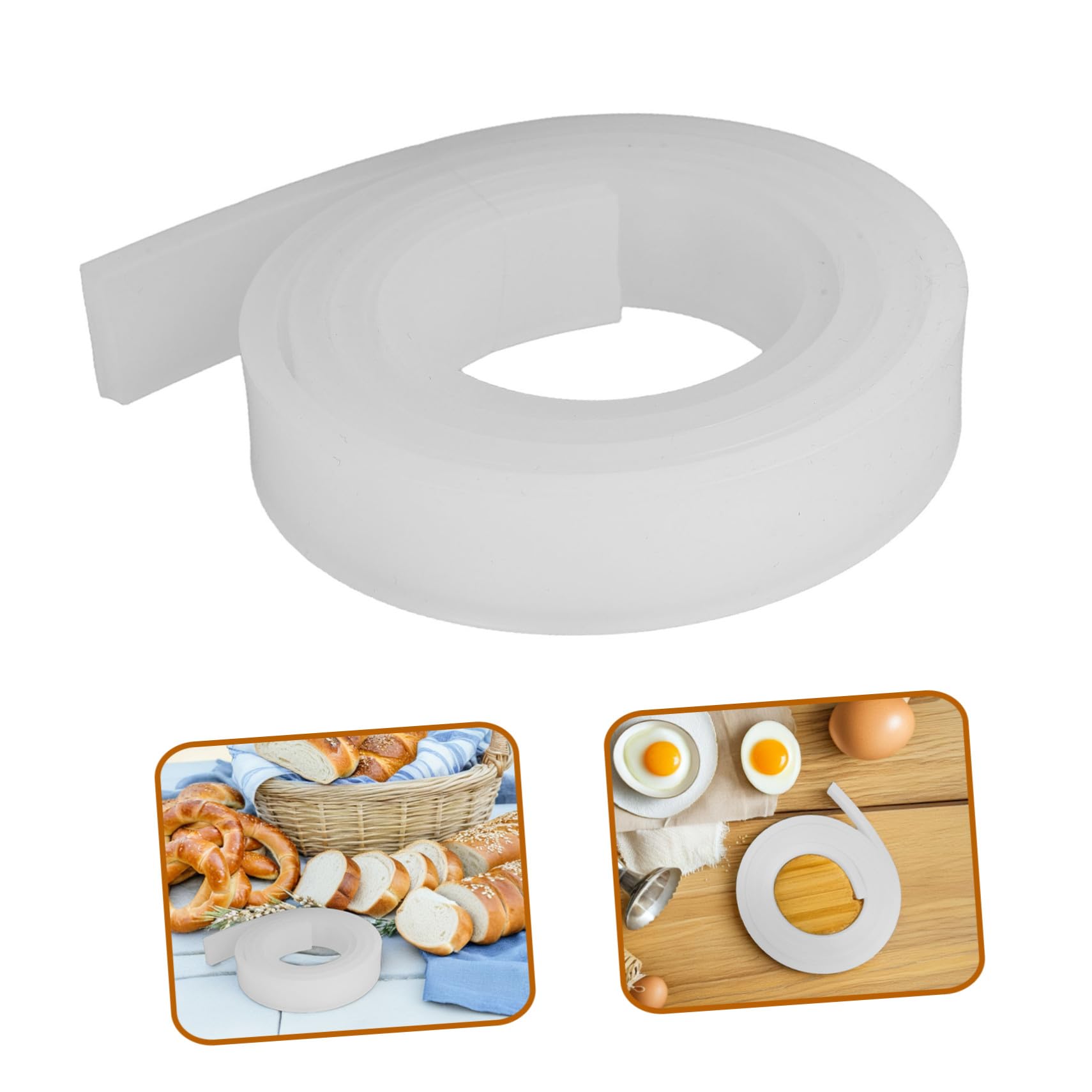 Tira de Silicona Herramienta de Modelado para Moldear Azúcar | Texturizado para Chocolate y Fondant, Resistente a Altas Temperaturas, Uso en Pastelería y Entornos Comerciales