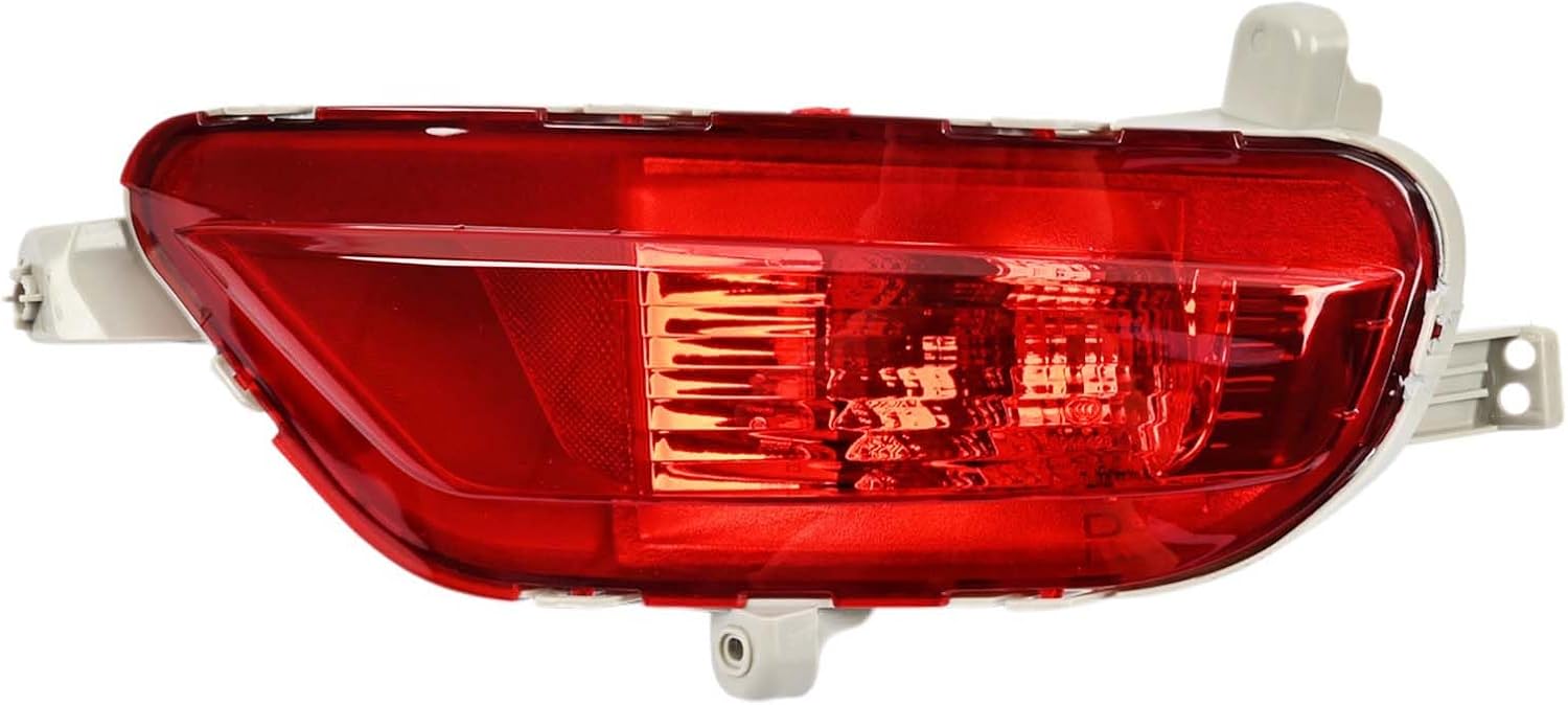 Right Passenger Side Rear Bumper Reflector Compatible with Mazda CX-5 CX5 2017 2018 2019 2020 2021 Rear Reflector Panel Lamp Trim Replace KB8A-51-5L0C KB8A515L0C