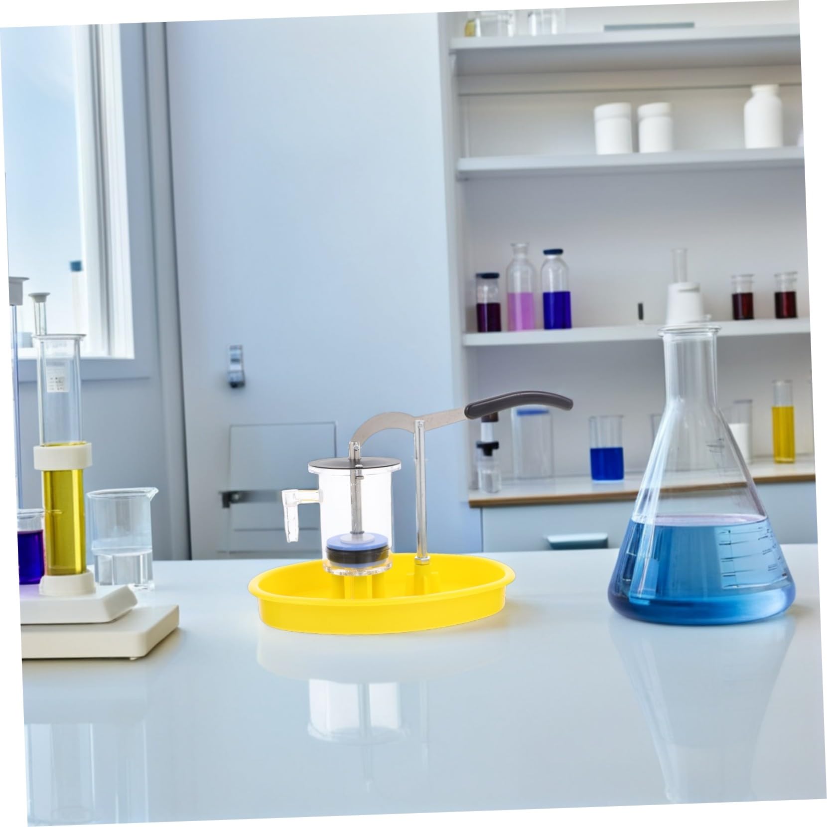 BESPORTBLE Kit Per Pompa A Mano Pompa Per Giocattolo Scientifico Pressa Per Materiale Scientifico Esperimento Con Di Pressa Per