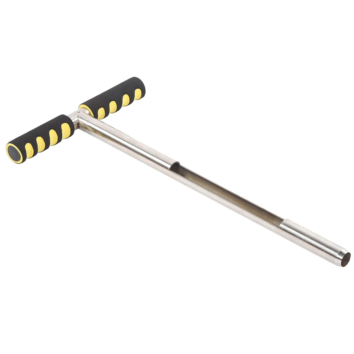 Stainless Steel Soil Sampler Probe - Manual Sampling Device for Garden Lawn Golf Course and Forestry Maintenance - Durable Metal Tool for Ground Testing