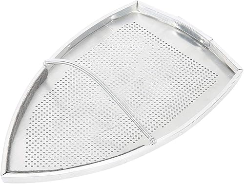 Pssopp Cubierta de zapato de hierro, cubierta de hierro eléctrico de alta temperatura soportes de hierro protector de placa de hierro sólido