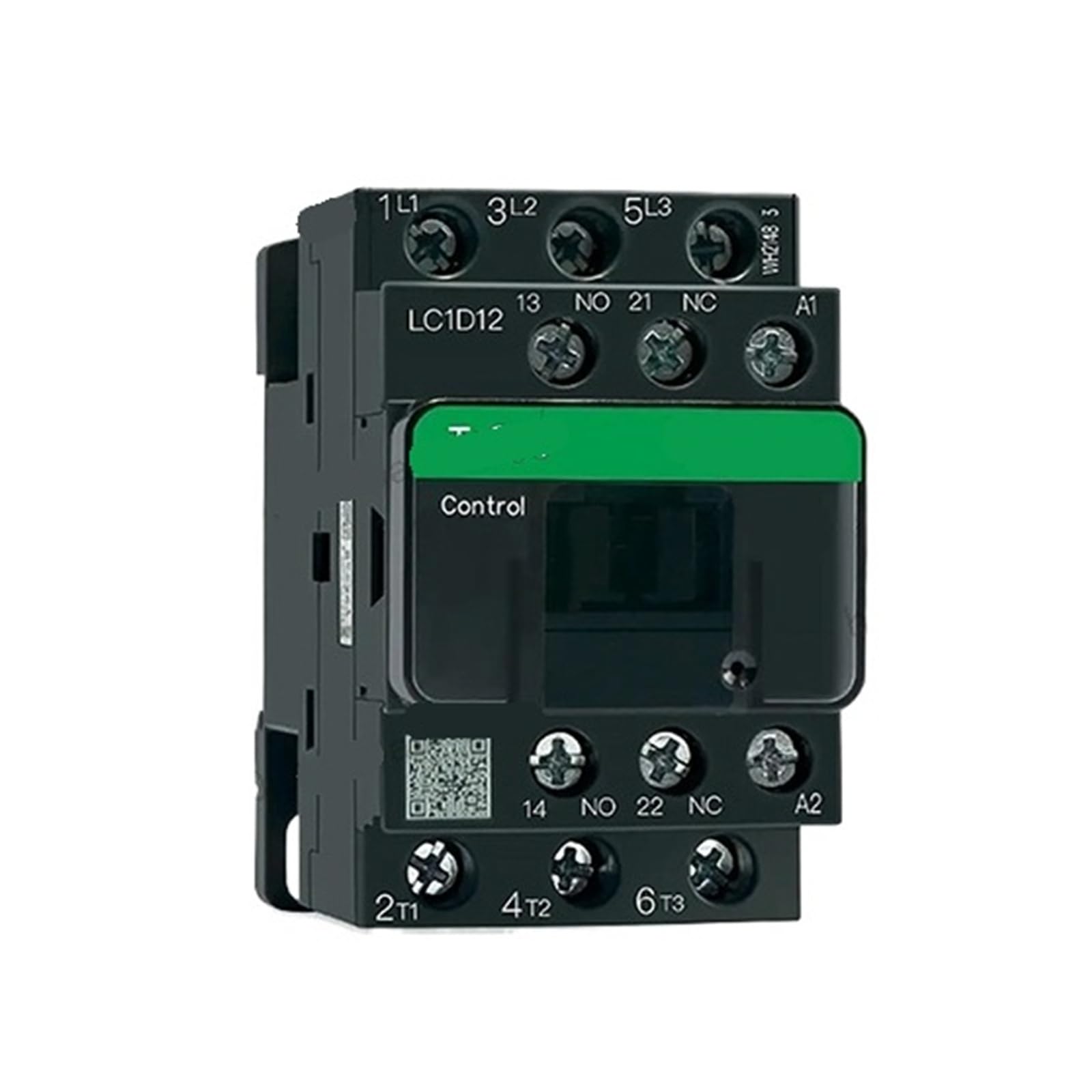 Contacteur tripolaire AC LC1-D12CC7C pour circuits de commande 36V 12A