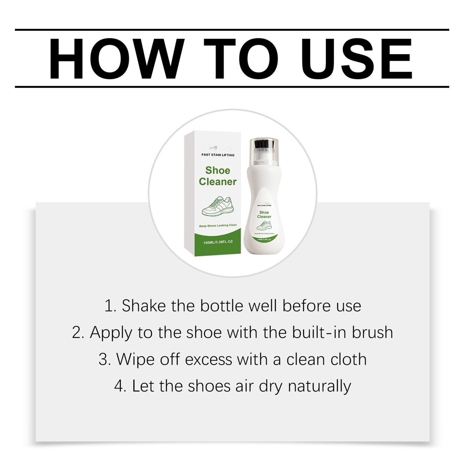 Nettoyant for chaussures 100 ML
