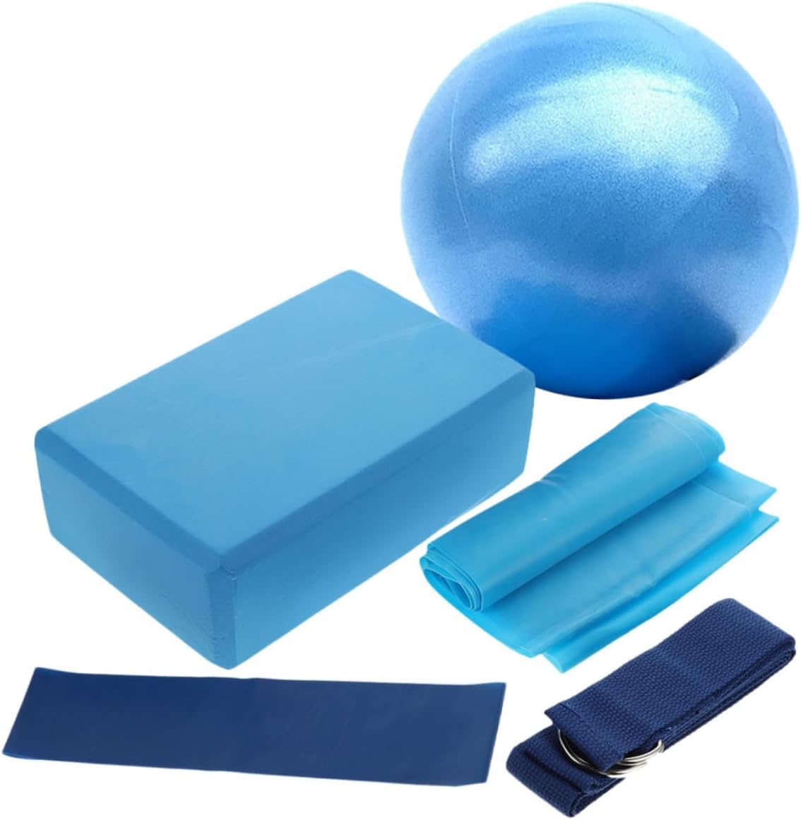 Mikinona 1Set Yoga Ball Set Workout Gear for Core Strength Balance Conditioning for Yoga Home Exercise for All Fitness Levels