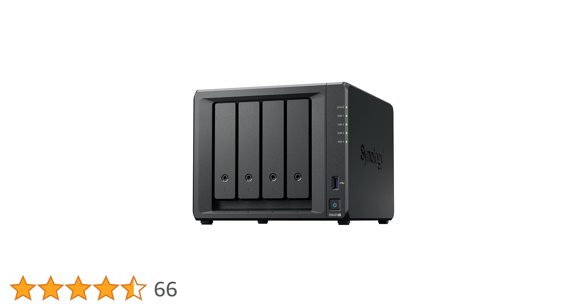 Amazon.co.jp: Synology NASキット 4ベイ DS423＋ クアッドコアCPU 2GB
