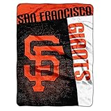 Northwest MLB San Francisco Giants Unisex-Adult Raschel Throw Blanket, 60