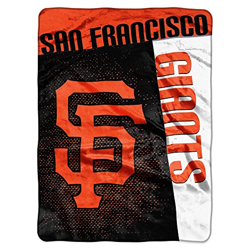 Northwest MLB San Francisco Giants Unisex-Adult Raschel Throw Blanket, 60