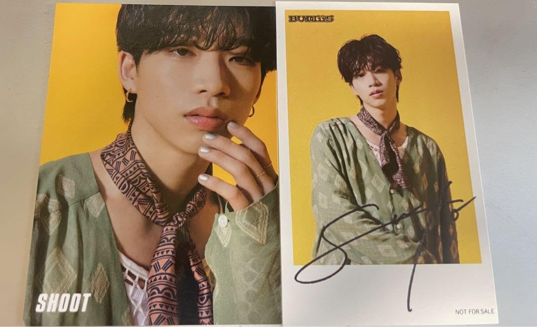 BUDDiiS SHOOT トレカ サイン