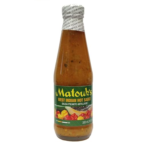 Matouk's Salsa picante de las Indias Occidentales, 10 onzas líquidas (paquete de 2)