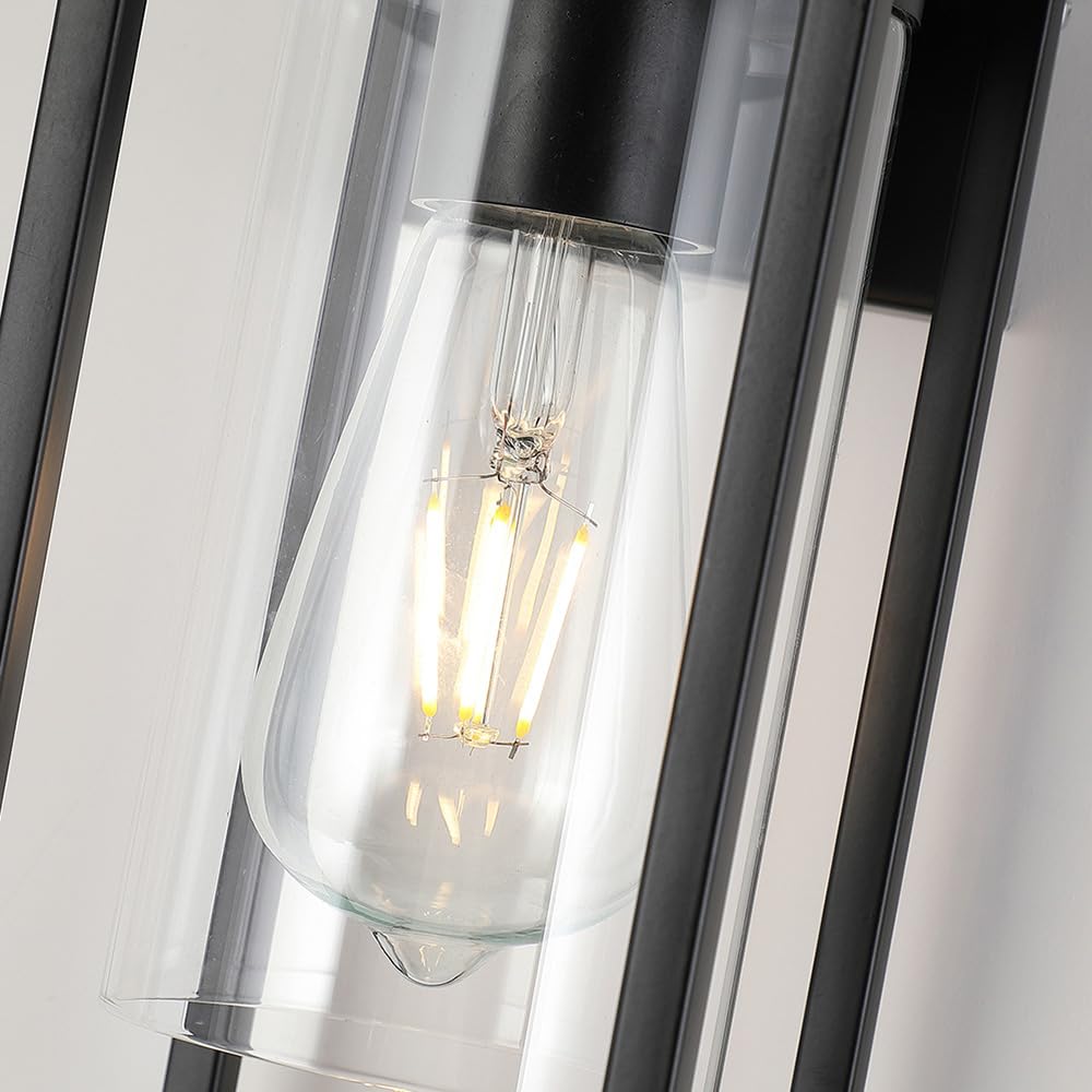 Amerykańska, rustykalna, retro, przemysłowa, wiatrowa lampa ścienna LED do sypialni, nordycka, restauracyjna, korytarzowa, z kutego żelaza, szklana lampa ścienna, odpowiednia do baru, schodów, hotelu