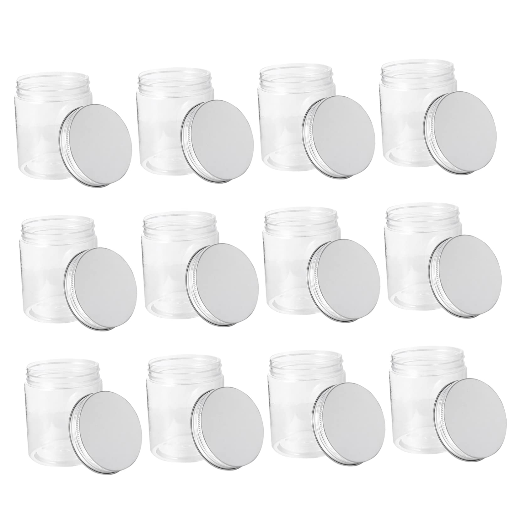 Barattoli Alluminio 250ml Pet Coperchio Ermetici per Cereali