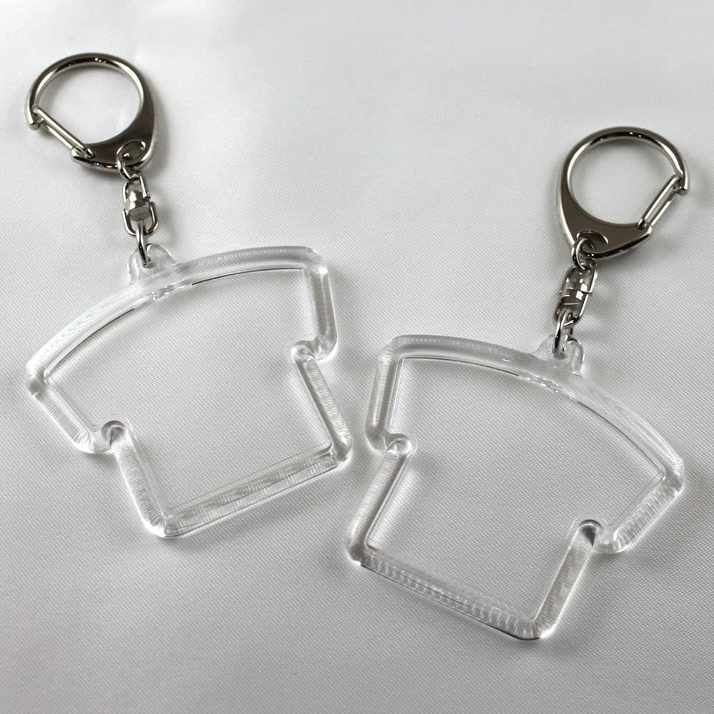 Amazon Co Jp Kh ユニフォーム型 10個セット ハメパチ キーホルダー Tシャツ 手作り アクセサリー 卒業 卒部 卒団 記念品 プレゼント 景品 粗品 参加賞 オリジナル