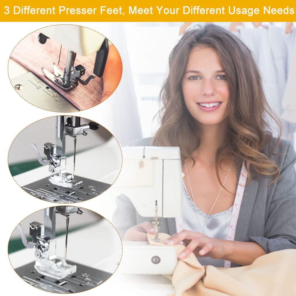 Pied Presseur Fermeture Invisible Pour Machine à Coudre - 2