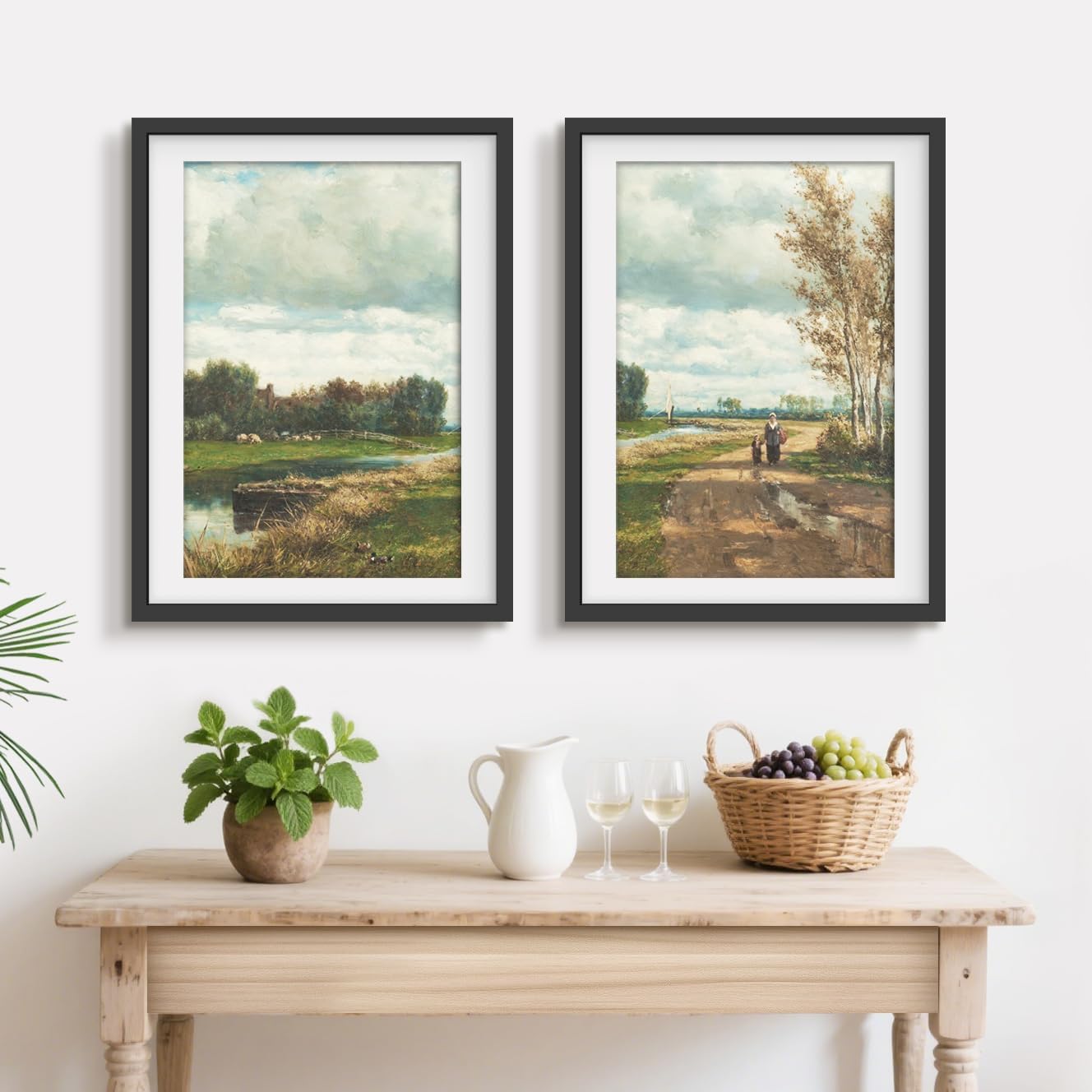 Picrit 20x27 Picture Frame 3 Pack, Black Puzzle Frame, Display Poster 16 x 24 with Mat or 20 x 27 without Mat for Horizontal or Vertical Wall Mounting