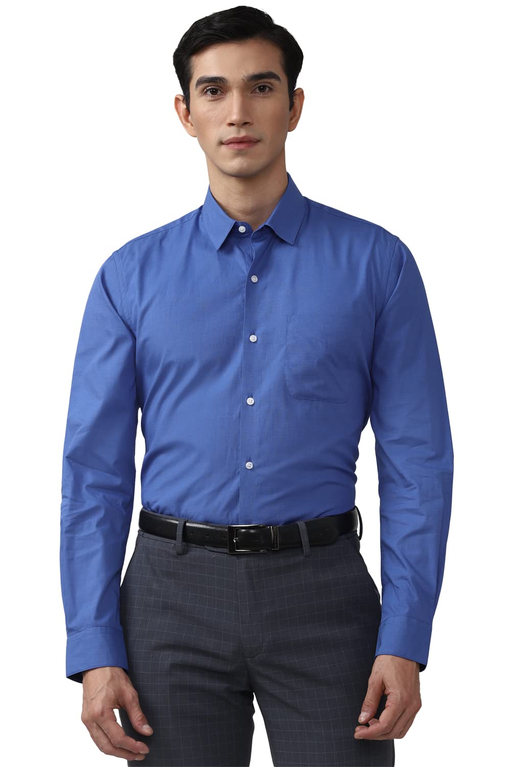 Peter England Men's Cotton Solid Regular Fit Shirt-picture-31