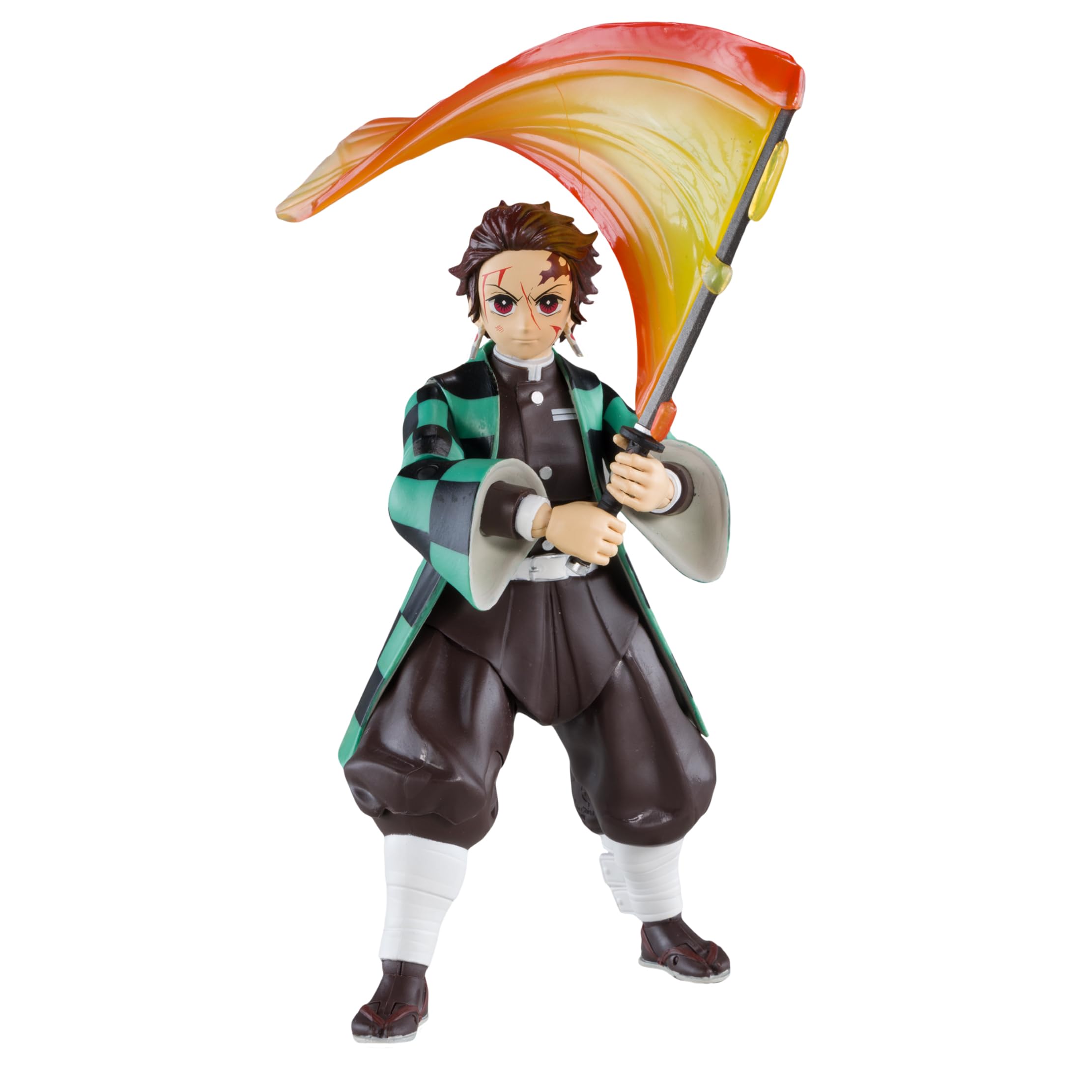 Lansay McFarlane Toys - Demon Slayer - Tanjiro Kamado - Figurka kolekcjonerska i akcesoria - Postacie z mangi - Od 12 lat