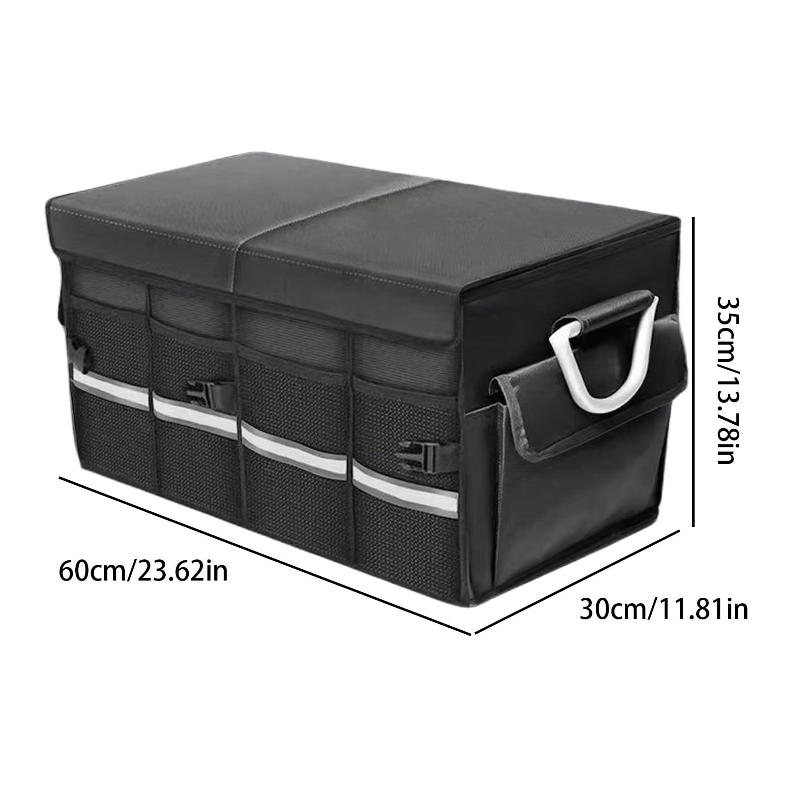 Organizador de maletero para coche Organización Plegable Multibolsillo | Organizador de Carga para Maletero de SUV Imprescindible para viajes en coche, SUV, camión y autocaravana, unisex, para com