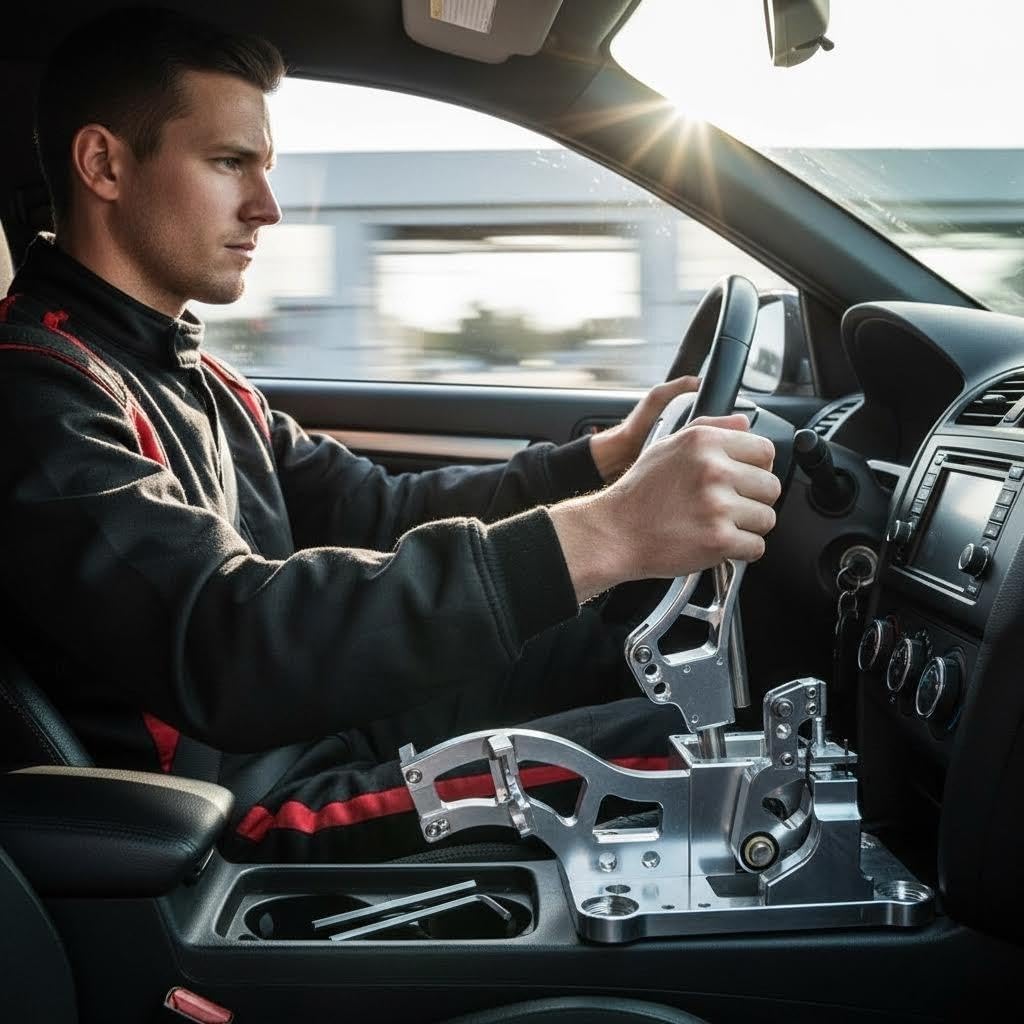 Shifter Box Kit Fit for Honda Acura RSX/Type-S 2002-2006; Civic 1989-2000; Integra EF, EG, EK, DC2 1994-2001; Civic EM2/ES Coupe/Sedan 2001-2005; K-swapped EF, EG, EK, DC2, Aluminium