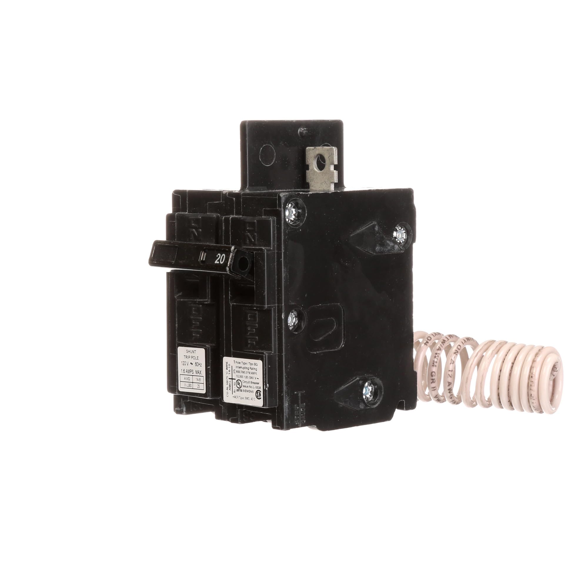 リエゾン１〜２０ Genuine Zinsco Branded QB 20 Amp Single Pole 120V Type QB