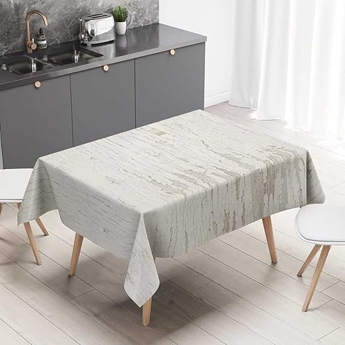 Mantel rectangular de grano de madera para mesa, mantel de picnic, impermeable, a prueba de polvo, 30 x 30 pulgadas