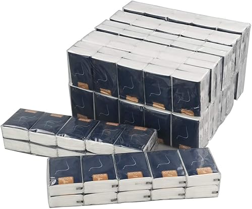 Paquetes de bolsillo de 4 capas pañuelos faciales (120 paquetes)