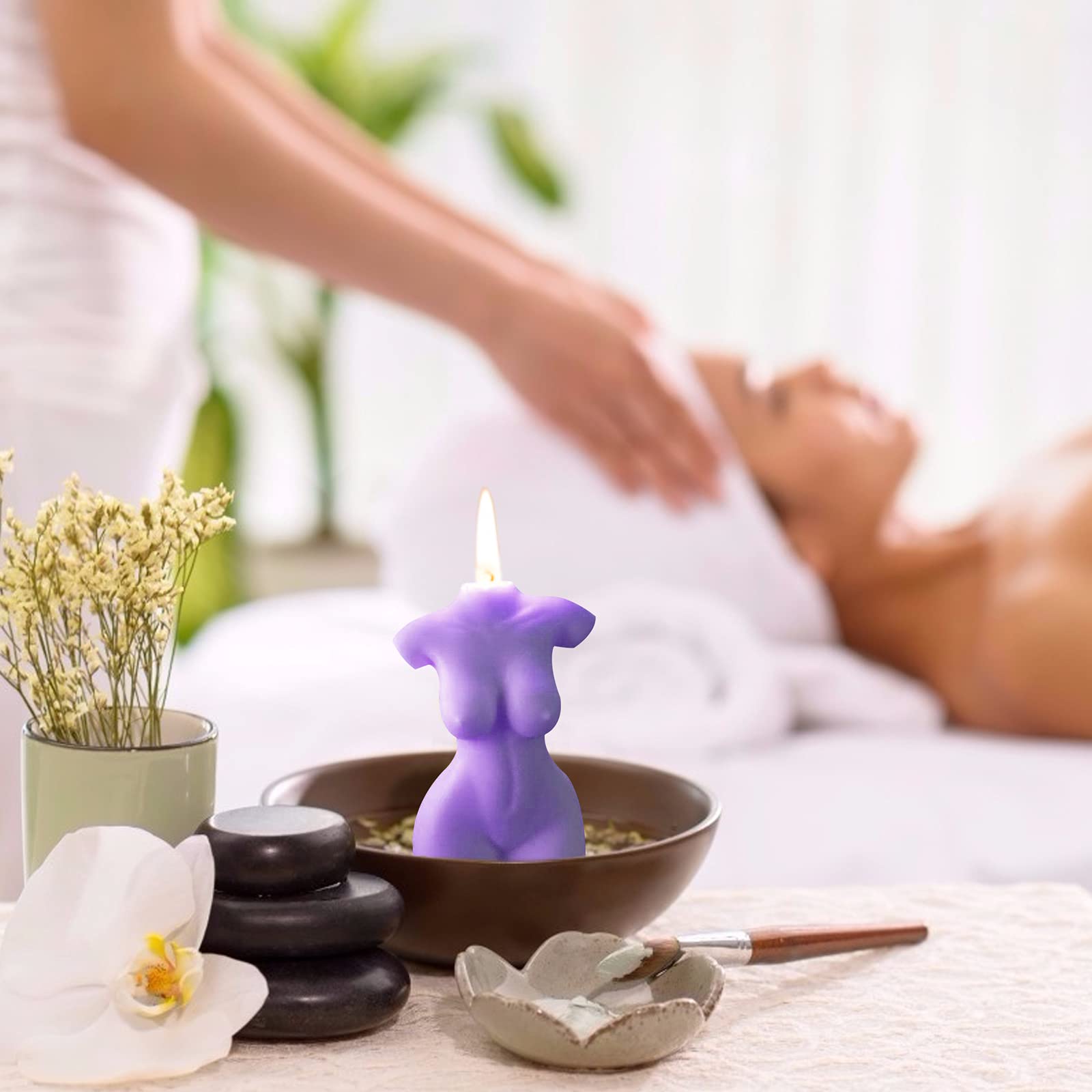 3D menselijk lichaam kaarsen mallen, vrouw man torso siliconen mal lichaam kaars schimmel epoxy gieten schimmel godin lichaam vorm vorm voor eigengemaakte zeep soja wax kunst geur kaars DIY ambacht