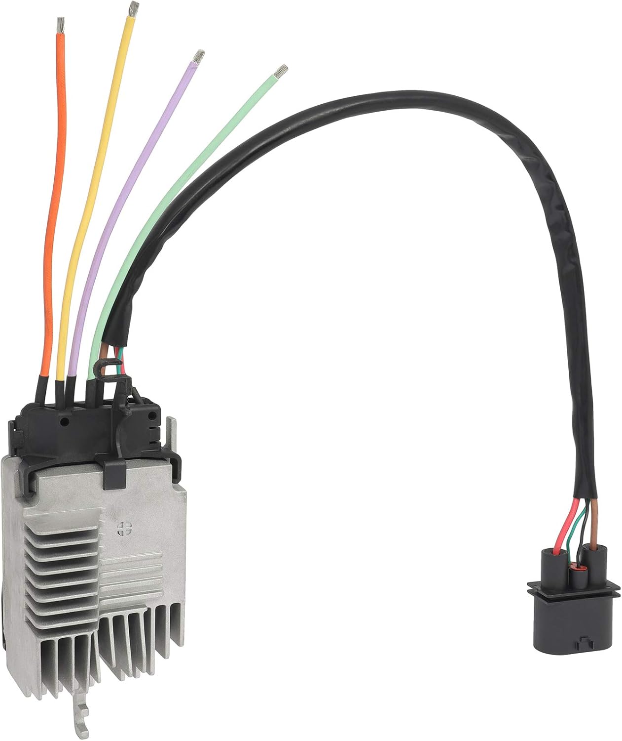 SCITOO Radiator Cooling Fan Control Module Compatible with 2006 2007 2008 for Audi A6 2005 2006 2007 2008 2009 2010 2011 for Audi A6 Quattro