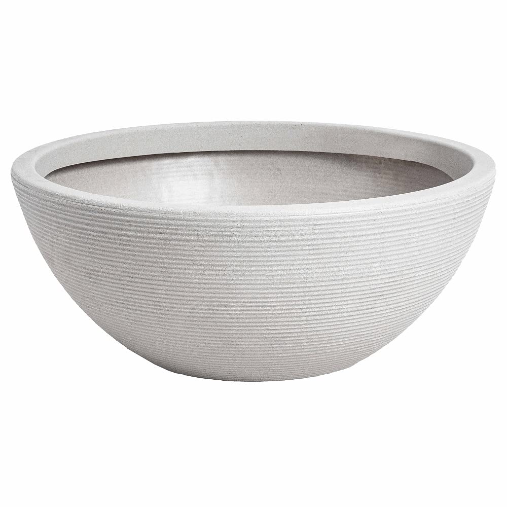 Strata Small Valencia Planter Bowl (Stone)