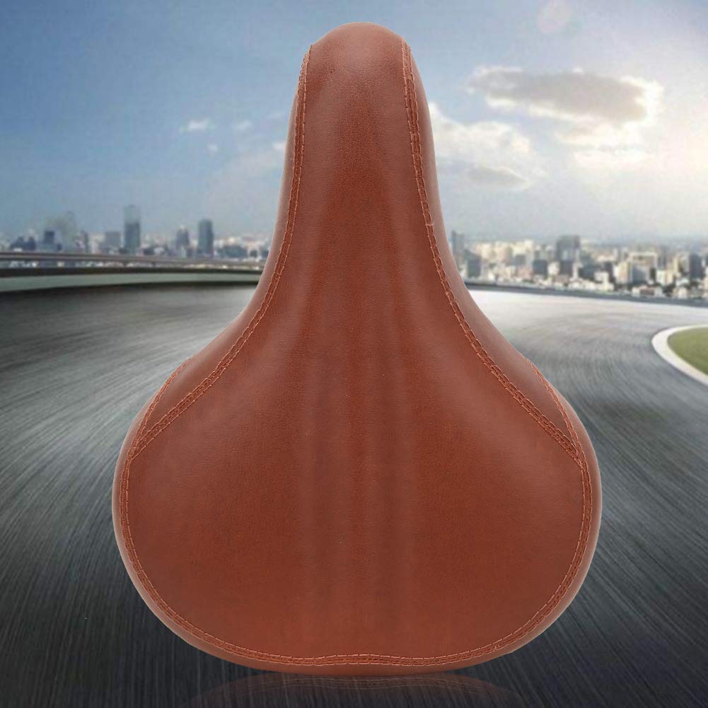 Selle de Vélo Confortable Doux Large Vélo de Route Gel Selles Respirant Siège de Vélo de Montagne Convient pour VTT Vélo de Pliage Vélo de Route