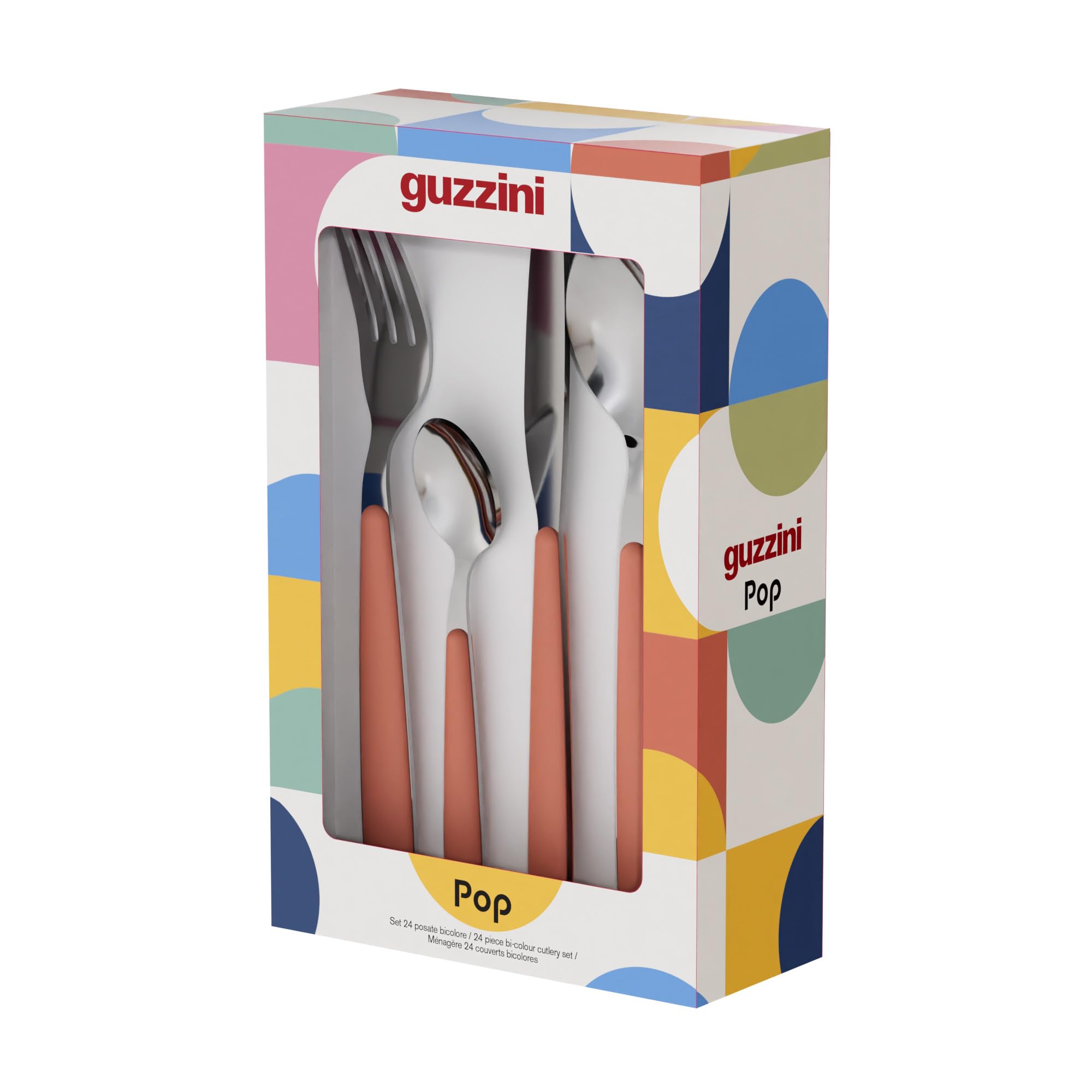 Guzzini - POP Set of 24 Cutlery - Navy Blue - 127500210, R.blue - Image 3