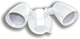 Sigma 16754WH Weatherproof 2000 Lumens LED Floodlight Kit, White