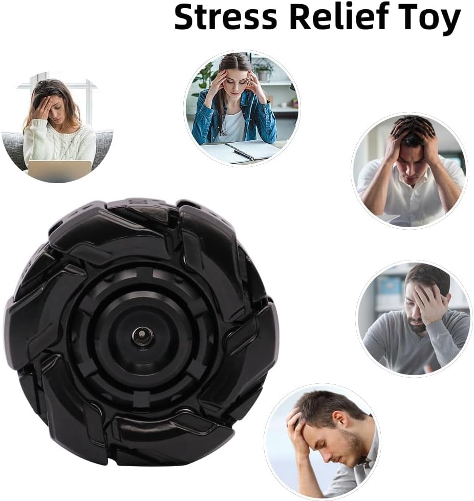 Jouet Anti Stress Adulte Anneaux Magnétiques Fidget Toy, Idea ADHD Fidget Toys, Adultes Fidget